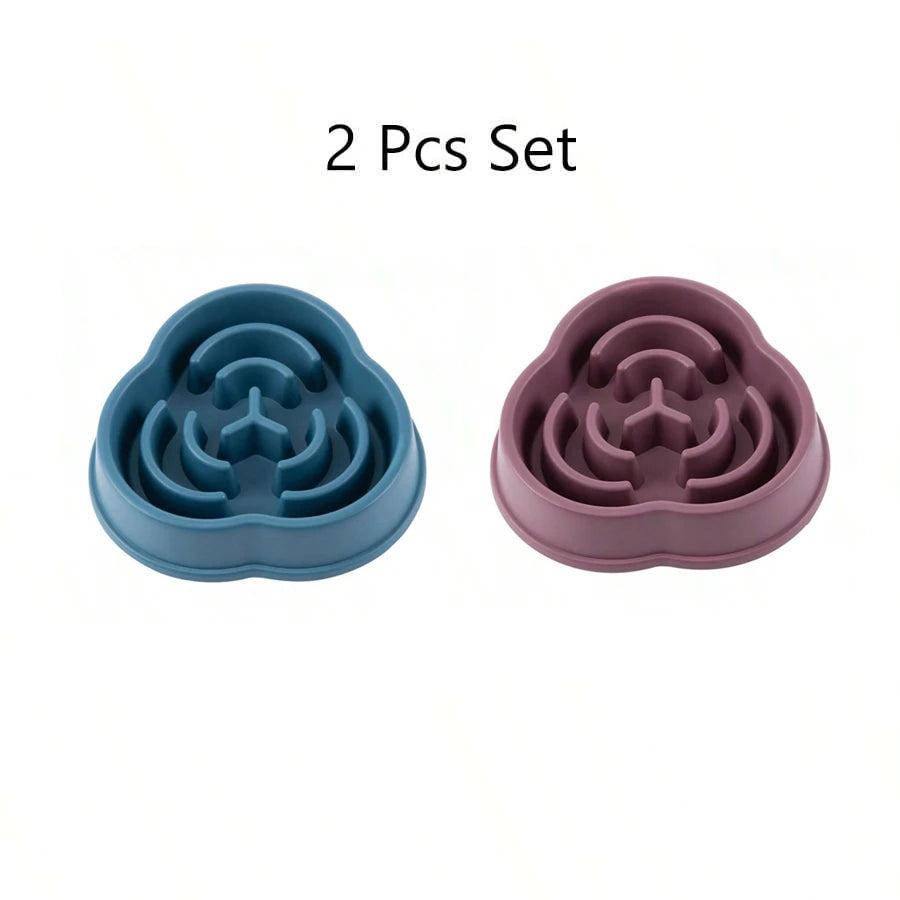 Comedouro Anti-Gula para Cães — Alimentação Lenta e Saudável