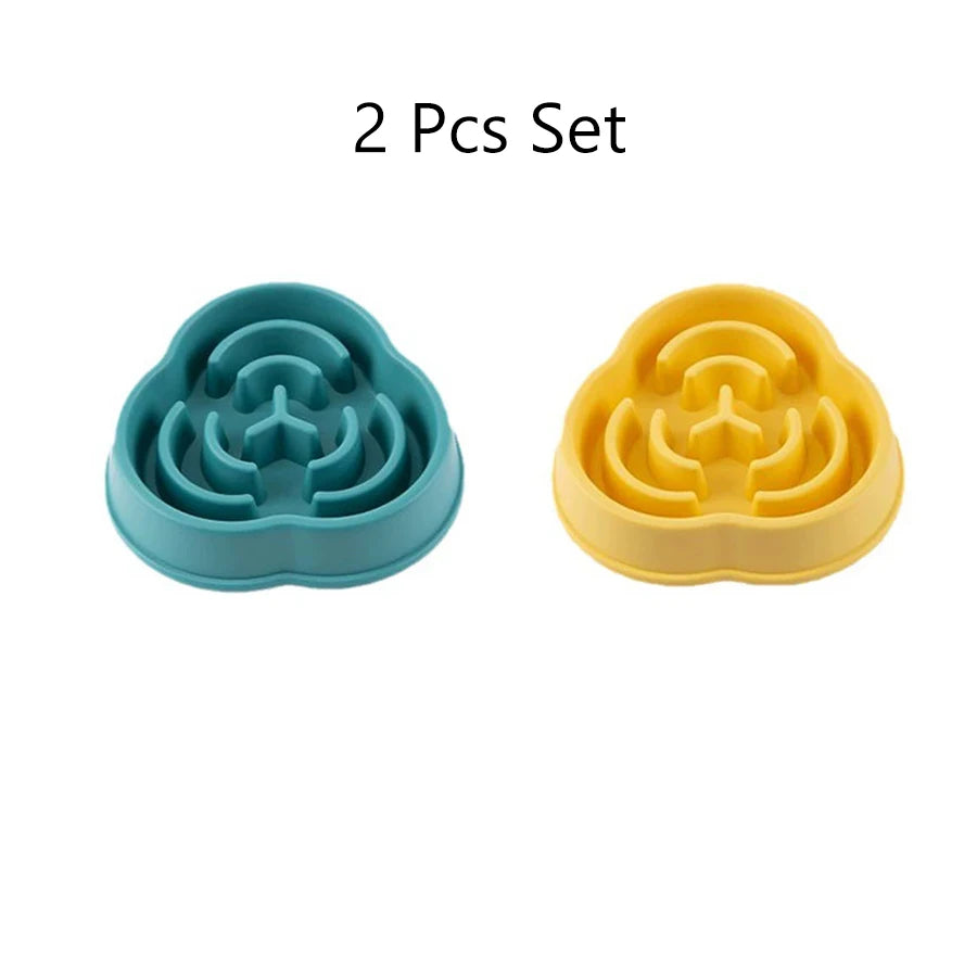 Comedouro Anti-Gula para Cães — Alimentação Lenta e Saudável