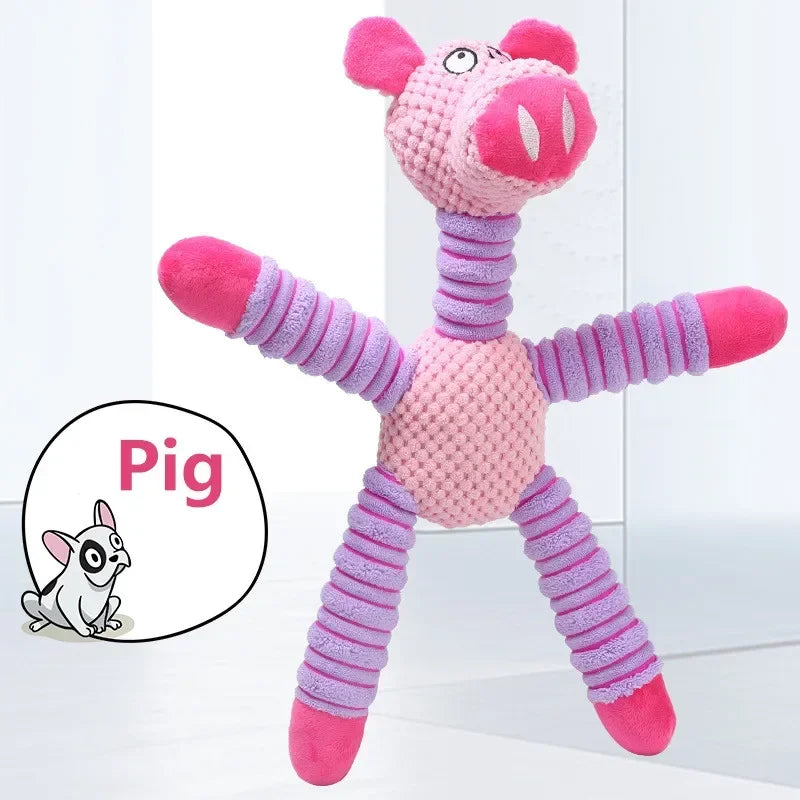 Brinquedo de Pelúcia Squeaky para Cães