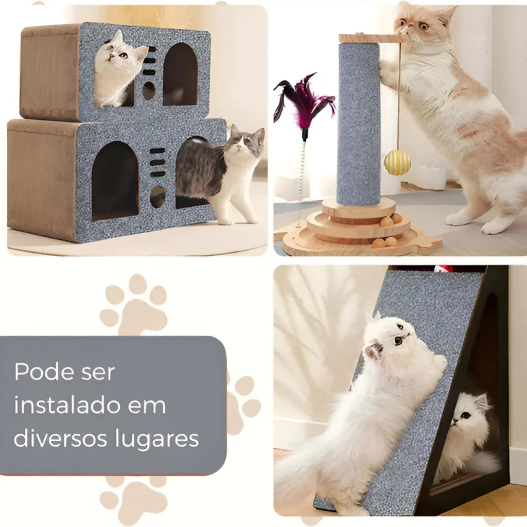 Protetor de Sofá para Gatos — Tapete Premium