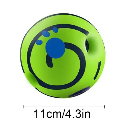 Bola Interativa com Guizo para Cães — Faz Barulho