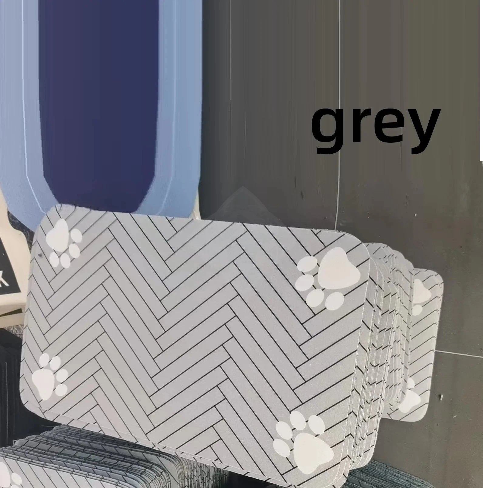 Tapete para Comedouro de Pet — Absorvente e Antiderrapante