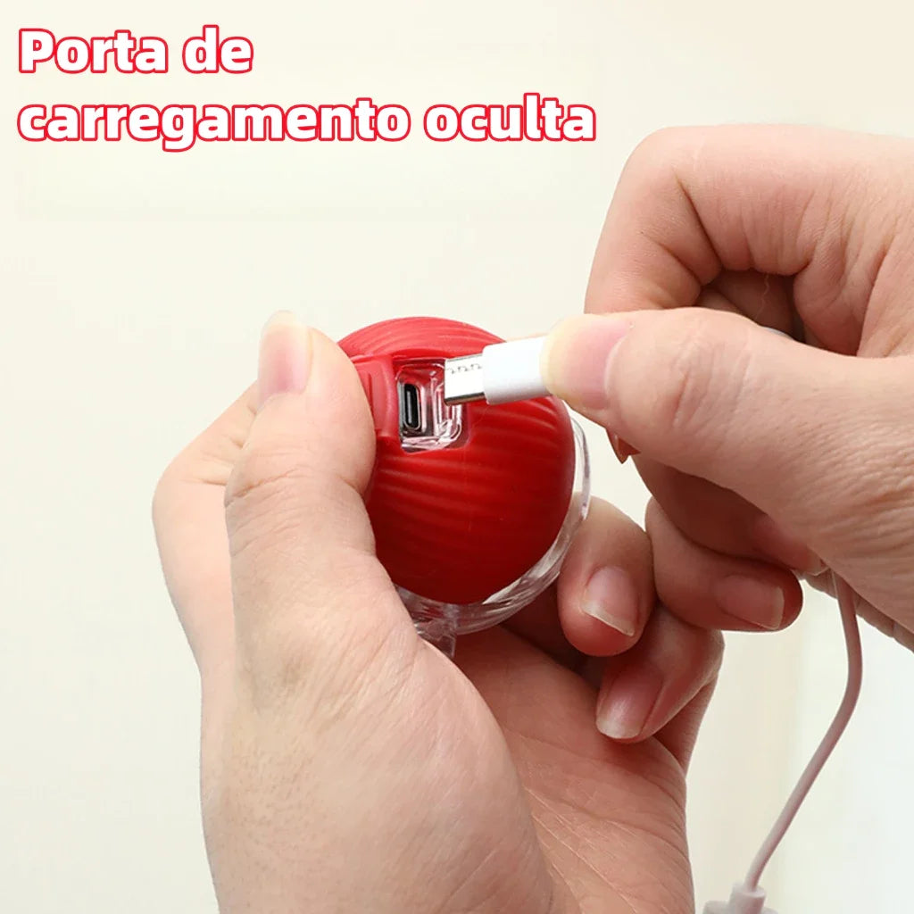 Bola Elétrica Interativa para Gatos e Cães